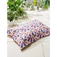 Kaikoo Indoor/Outdoor Extra Large Floor Cushion &Ndash; Leaf Print