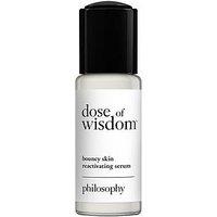 Philosophy Dose Of Wisdom Bouncy Skin Reactivating Serum 30Ml