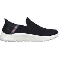 Skechers Slip-Ins Go-Walk Flex Trainers - Black