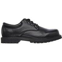 Skechers Work Cottonwold Elks Derby Shoe - Black