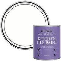 Rust-Oleum Kitchen Tile Gloss Chalk White 750Ml