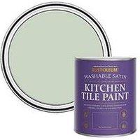 Rust-Oleum Satin Finish Kitchen Tile Paint In Laurel Green - 750 Ml Tin