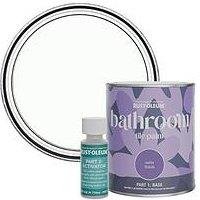Rust-Oleum Satin Finish Bathroom Tile Paint With Activator In Moonstone - 750 Ml Tin