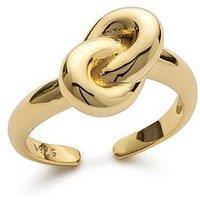 Elk & Bloom 18K Gold Plated Knot Ring