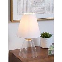 Very Home Conical Glass Table Lamp 23Cm