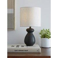 Very Home Black Chubby Table Lamp