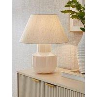 Very Home Milky Glass Urn Table Lamp