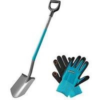 Gardena Classicline Digging Spade + Gloves