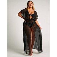 Boux Avenue Maxi Kaftan - Black