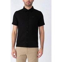 Luke 1977 Larry Textured Polo Shirt - Black