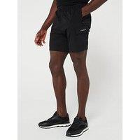 Gym King Mens Utility Woven Short - Black