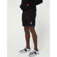 Gym King Mens Fundamental Fleece Short - Black