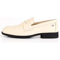 Tommy Hilfiger Leather Classic Loafer - Beige