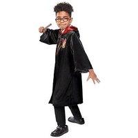 Deluxe Harry Potter Robe Kids Fancy Dress Book Week Boys Girls Costume Outfit