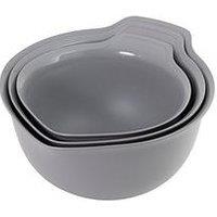 Kitchenaid 3Pc Nesting Mixing Bowl Set - Charcoal Grey