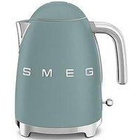 Smeg Klf03 Retro Style Jug Kettle, 300W, 1.7L - Matte Emerald Green