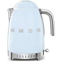 Smeg Klf04 Retro Style Jug Kettle, 3000W, 1.7L - Pastel Blue