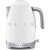 Smeg Klf04 Retro Style Jug Kettle, 3000W, 1.7L - White