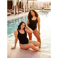 Curvy Kate Deep Dive Swimsuit - Black