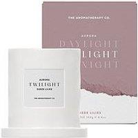 The Aromatherapy Co. Aurora Twilight Ceramic Candle Suede Lilies