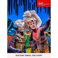 Virgin Experience Days Theatre Tickets To The Lion King For Two, London