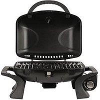George Foreman Gfsbbq1 Portable Gas Bbq - 1 Burner, Black