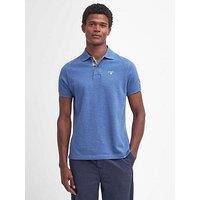 Barbour Tartan Pique Regular Fit Polo Shirt - Blue