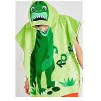 Catherine Lansfield Dinosaur Hooded Poncho Towel