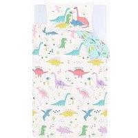 Catherine Lansfield Dinosaur Friends Duvet Cover Set - Multi