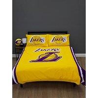 Nba La Lakers Double Duvet Cover Set - Multi