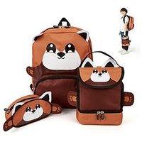 Zappi Baby Animal Backpack (Set) - Red Panda