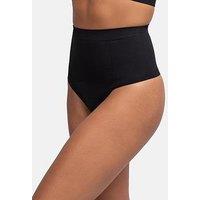 Dorina Absolute Sculpt Mid Waist Thong - Black