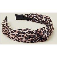 Accessorize Leopard Knot Headband