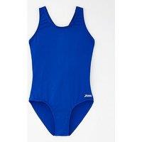 Zoggs Cottesloe Sportsback Girls Swimsuit-Blue