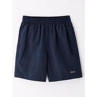 Zoggs Penrith 15 Inch Boys Swim Shorts -Navy