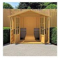 Shire Delmora 8X10Ft Summerhouse With Veranda