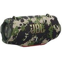 Jbl Xtreme 4 Portable Bluetooth Speaker With Built-In Battery, Ip68, Charge Out, Partyboost, Uk Plug And Strap