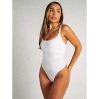 Boux Avenue Smoothing Thong Bodysuit - 01 Light - White