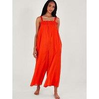 Monsoon Eve Plain Jumpsuit Orange