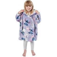Disney Lilo And Stitch Floral Hooded Blanket Small
