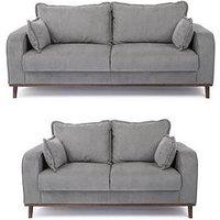 Very Home Beata 3 + 2 Seater Sofa Set (Buy & Save!) - Fsc Certified