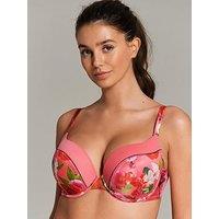 B By Ted Baker By By Baker Floral Printed Bra - Pink