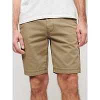 Superdry Officer Chino Shorts - Green