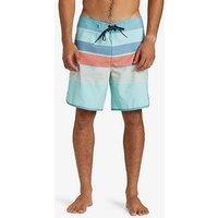 Quiksilver Mens Everyday Stripe 19 Inch Board Shorts - Off White