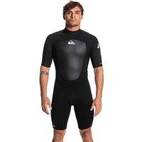 Quiksilver Mens 2/2 Prologue Short Sleeve Spring Wetsuit - Black