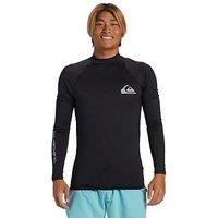 Quiksilver Mens Everyday Long Sleeve Upf 50 Surf T-Shirt - Black