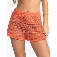 Roxy Women'S Sunset Riders Board Shorts - Orange