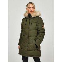 Zavetti Canada Goshawa Padded Parka - Green
