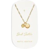Katie Loxton Soul Sister Waterproof Gold Charm Necklace