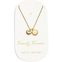 Katie Loxton Family Forever Waterproof Gold Charm Necklace